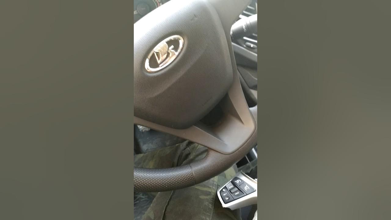 Круиз и управление музыкой на Комфорт! Ставим мультируль. Lada Vesta, 1,6 л, 2