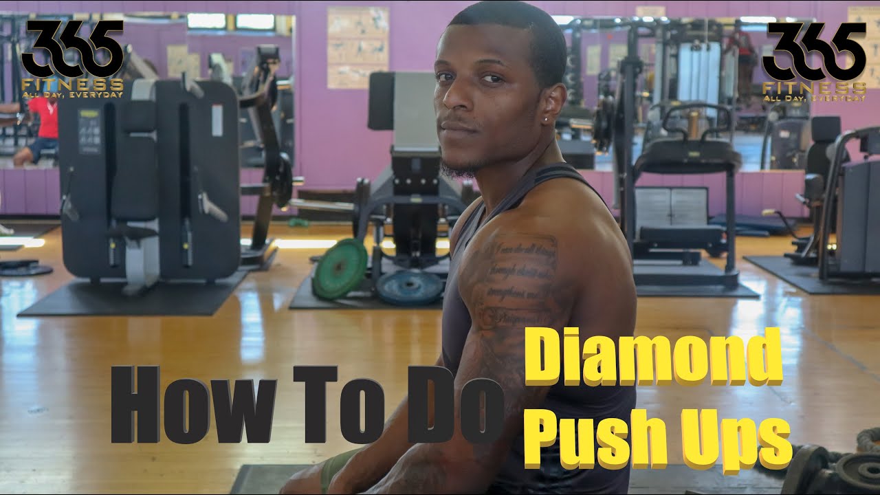 How To Do Diamond Push Ups - Three6Five Fitness - YouTube