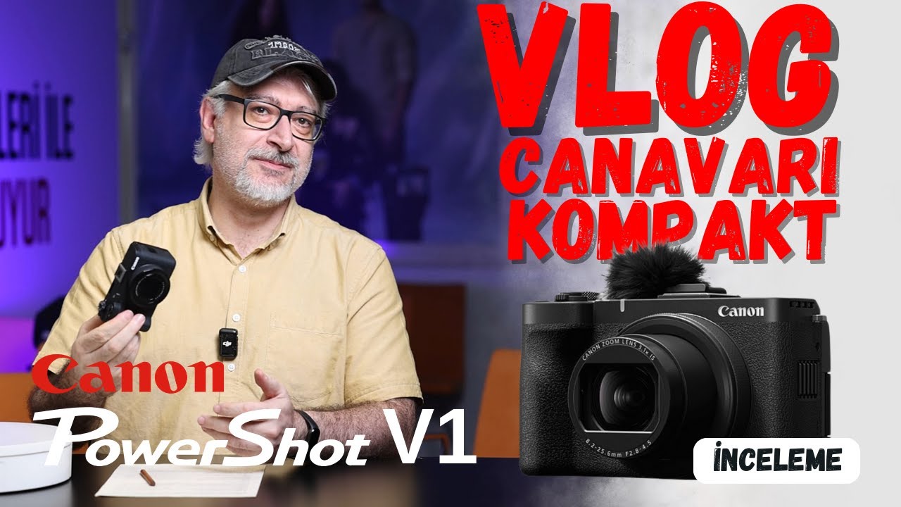 Canon PowerShot V1 İncelemesi | #canon #fotografiumcom