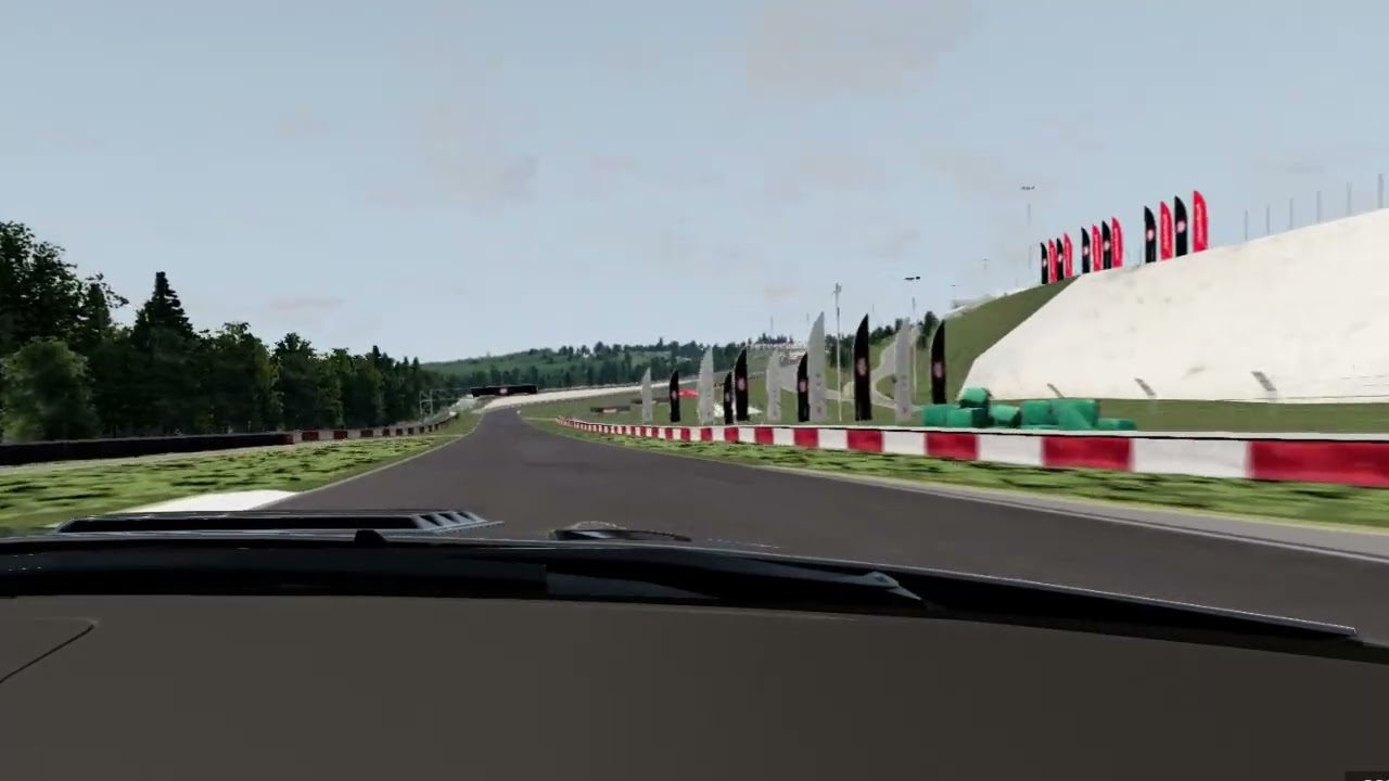 Nissan GT-R Mod at the nurburgring (beamng)