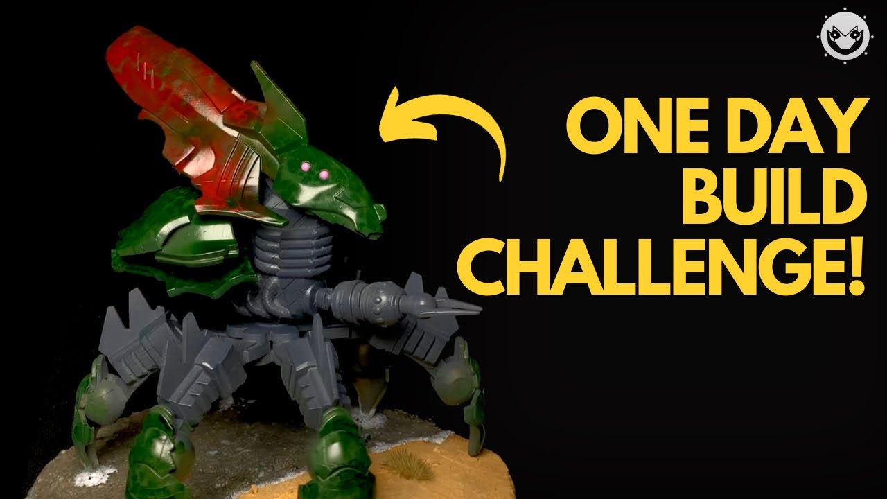 One Day Build One Day Build Challenge! | Alien Invaders Squid by Chimeric Collective ...