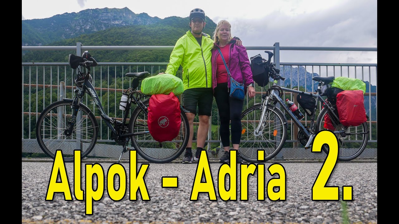 Alpok-Adria 2. Kerékpáros túrafilm. Tarvisio-Ovedasso