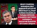 Turkmenistan Geldy Kyarizow, Haramdag Ogly Serdaryň Saýlovyň Öňüsyrasy Aljyrap Gurnan Hilegärligi