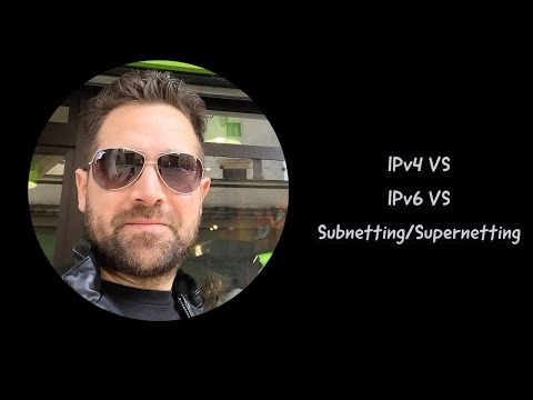 IPv4 VS IPv6 VS Subnetting/Supernetting