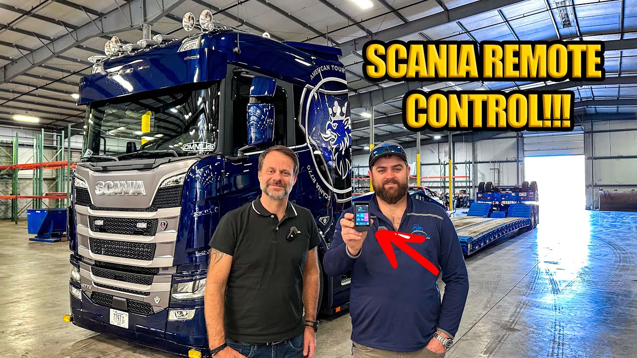 Remote-Controlled Semi Truck?! Testing Scania’s New Pro Remote 2.0