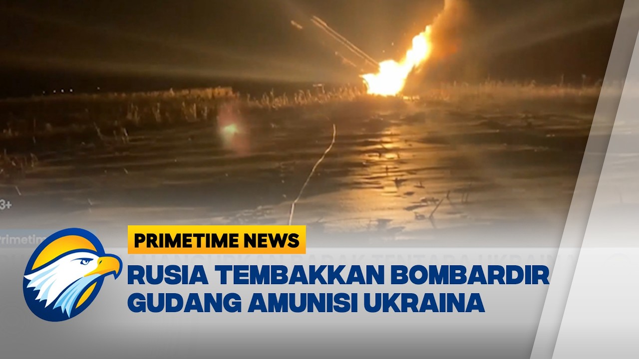 Detik-detik Serangan Roket Rusia Kembali Mengguncang Ukraina - [Primetime News]
