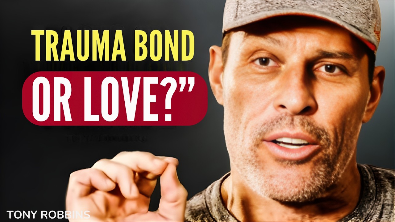 Trauma Bond vs Real Love (Insecure Attachment)Tony Robbins Motivational Speech