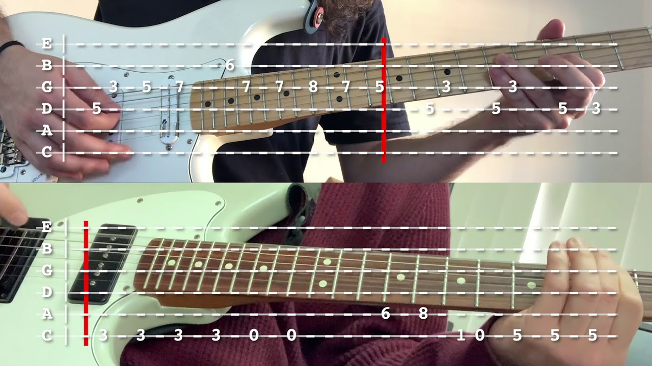 DZ Deathrays - Shred For Summer (Guitar Tab Video)