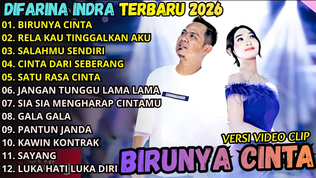 BIRUNYA CINTA - RELA KAU TINGGALKAN AKU - SALAHMU SENDIRI || ADELLA TERBARU 2025