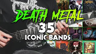 35 Legendary DEATH METAL Bands