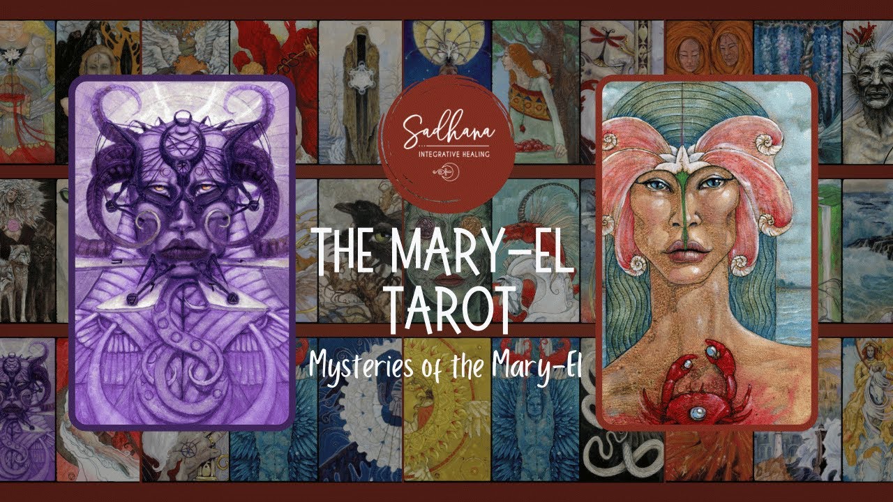 👿 THE DEVIL & THE QUEEN OF CUPS 🦀 of the Mary-El Tarot | 🌟 Member