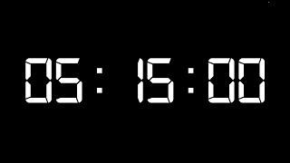 5 Hours 15 Minutes: Productive Countdown Timer