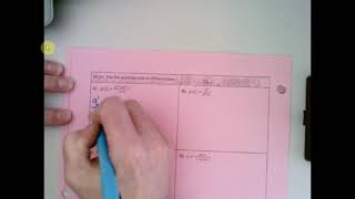 Calculus Product & Quotient Rules   Day 2   4 8 20