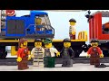 Поезда и железные дороги LEGO CITY для детей - Даник и ЛЕГО