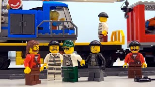 Поезда и железные дороги LEGO CITY для детей - Даник и ЛЕГО