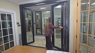 Andersen Bi-Folding Door/ 1L-3R Split Opening Andersen Bi-Folding Door/ 1L-3R Split Opening