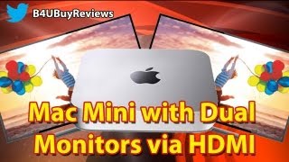 Dual Monitor Setup with Apple Mac Mini