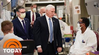 Vice President Pence Criticized For Not Wearing A Face Mask At Mayo Clinic | TODAY