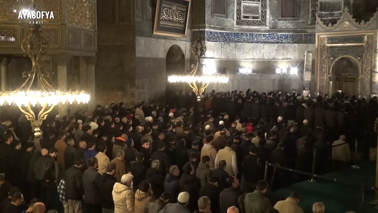 Ayasofya'da Enderun Usulü Teravih | İmam İbrahim Yavaş