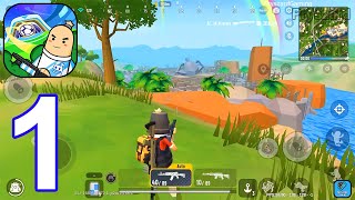 Sausage Man - Gameplay Walkthrough Part 1 Tutorial Battle Royale Solo Win (iOS, Android Gameplay) screenshot 2