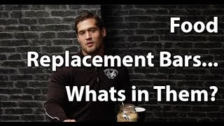Northampton Personal Trainer - Food replacement bars...Whats in them?