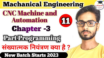 Numerical Cantrol kya hai (NC) / chapter -3 part programing / machanical 6th Semester / NC program