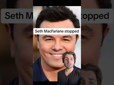 Seth MacFarlane stopped