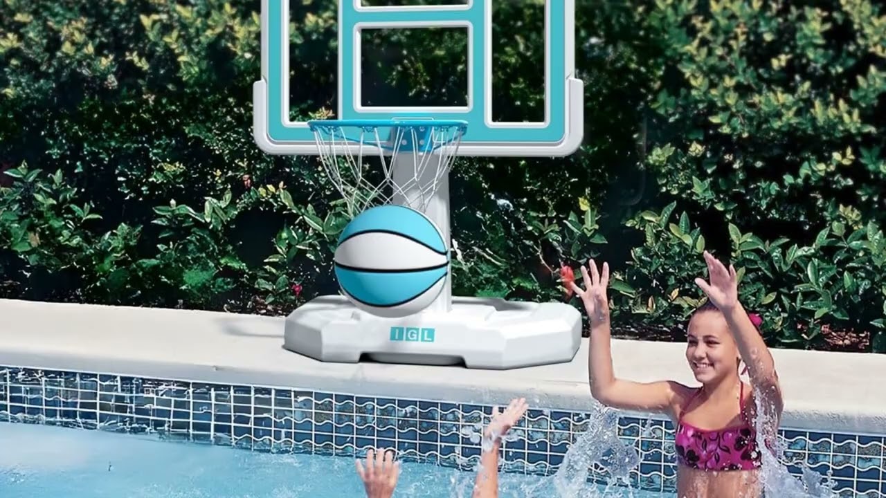 THE BEST Pool Basketball Hoop (LINK IN DESCRIPTION 🚨)