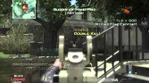 MW3 sick double kill through wall