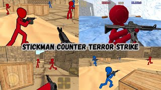 PLAYING STICKMAN COUNTER TERROR STRIKE | KILL ENEMIES screenshot 2