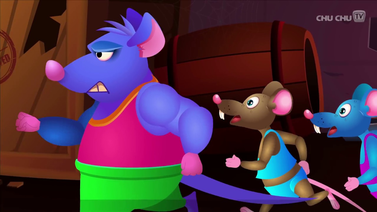 Hickory Dickory Dock Nursery Rhyme With Lyrics Cartoon Animation Rhymes ...