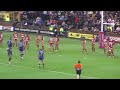 Leeds Rhinos And Wigan Warriors Fight Amongst Themselves After A Huge Tackle 30/07/2010 HD