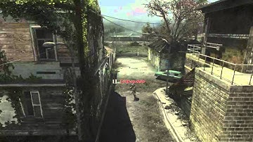 MW3 Across Map Throwing Knife On LOCKDOWN