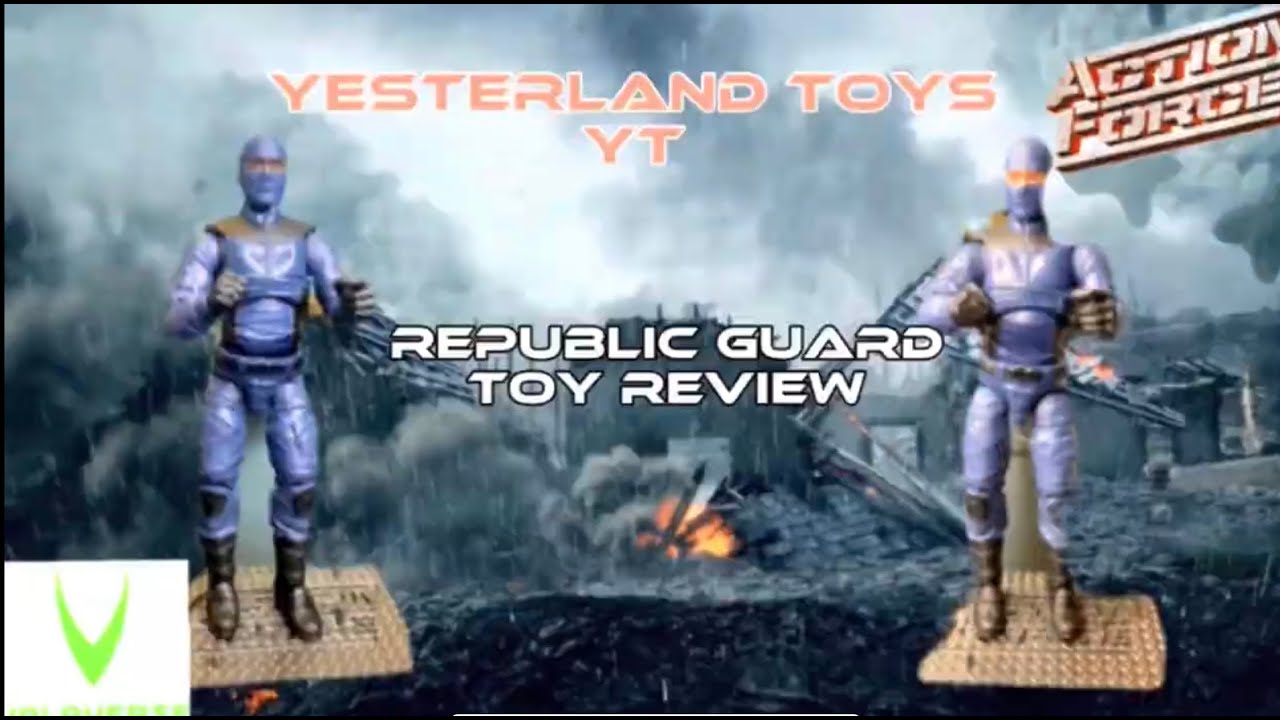 Valaverse: Action Force-Republic Guard Action Figure Review