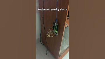 Ardouno security alarm for a project