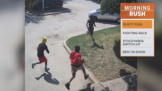 Three men pleaded guilty to robbing postal worker