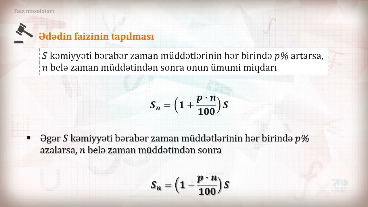 305 Riyaziyyat. Faiz.