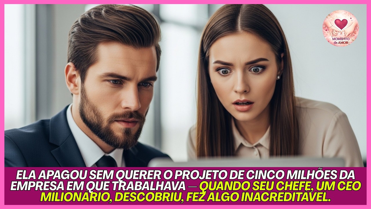 ELA APAGOU SEM QUERER O PROJETO DE 5 MILHÕES DA EMPRESA — E O CEO MILIONÁRIO DESCOBRIU.