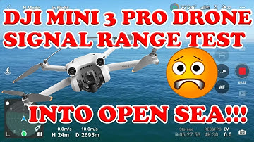 DJI MINI 3 PRO SIGNAL RANGE TEST - HOW BAD OR GOOD?