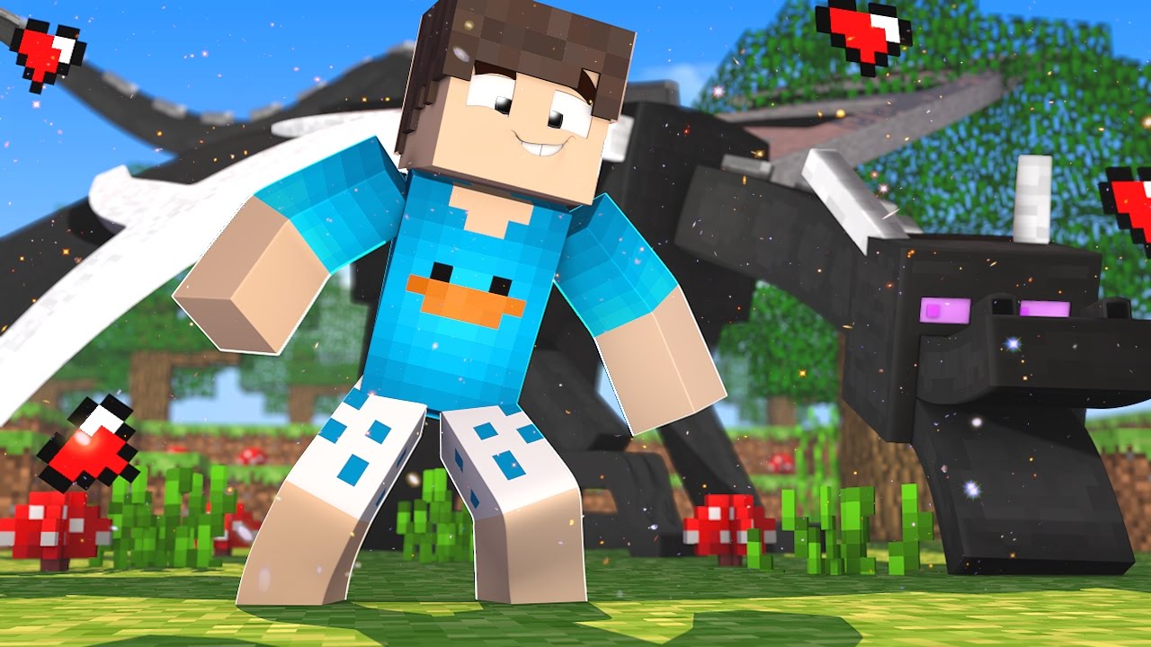 Como Domesticar A Un Dragon En Minecraft