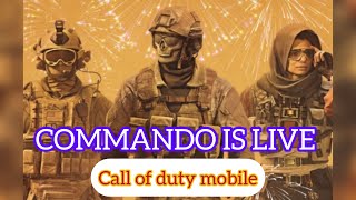 Commando is Live #callofdutymobile #codm #battleroyale #livestream #shortsfeed  #shorts
