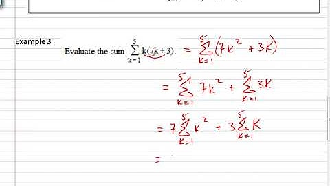 Math 2413 Sec 5 2 Sigma Notation and Limits of Finite Sums