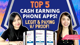 TOP 5 LEGIT EARNING APPS of JUNE 2020 | Ranked By Positive Chika