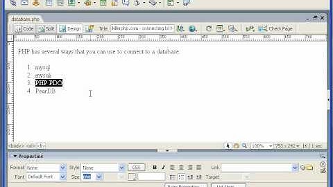 conectare php la mysql 1.flv