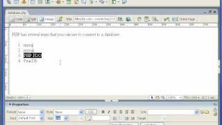 Full conectare php la mysql 1.flv Guide