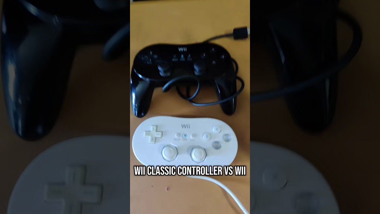 Wii Classic Controller Vs. Wii Classic Controller PRO | 