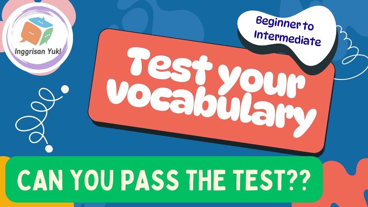 Can you pass this test?? English Vocabulary Test | 40 Questions for Beginner–Intermediate Learners