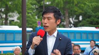 2017.08.19「労働法制改悪阻止…議員会館前行動」: 山添 拓 参議院議員【3/12】