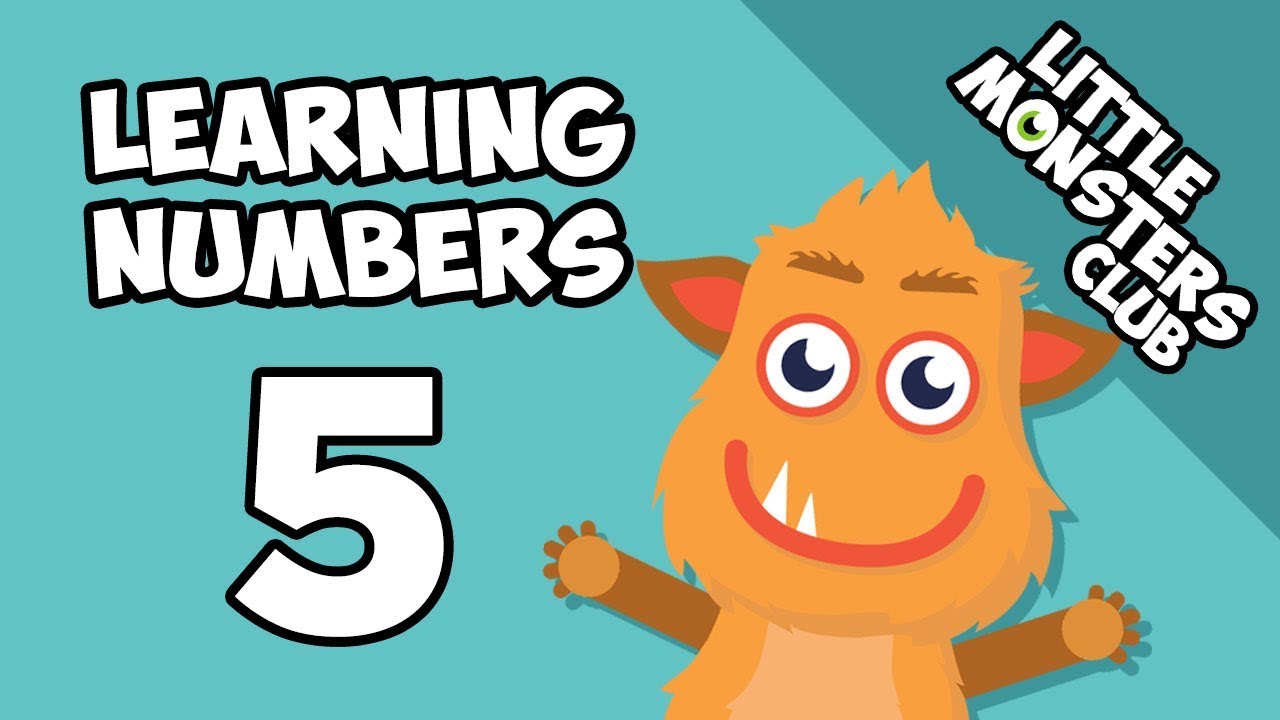 The Number Five | Learn Numbers | Kids TV - YouTube