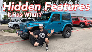 5 Hidden Features of The New 2019 Jeep Wrangler JL